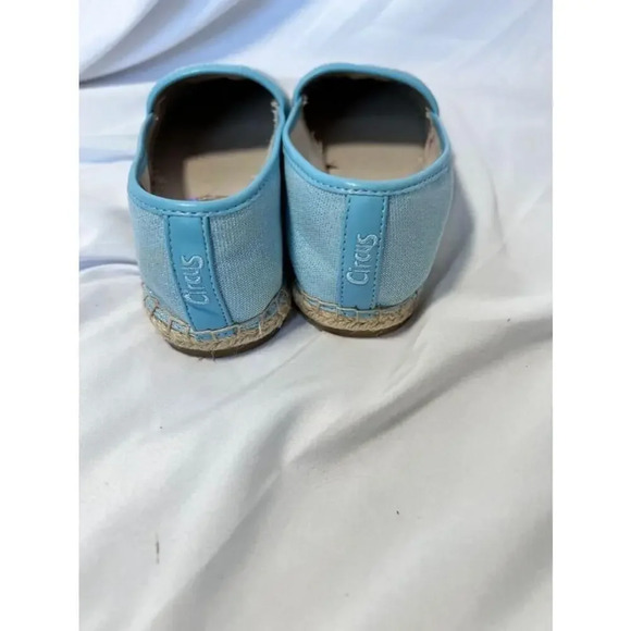 Circus by Sam Edelman Blue Bee and Crown Espadrille Flats Size 8.5M - Picture 4 of 7